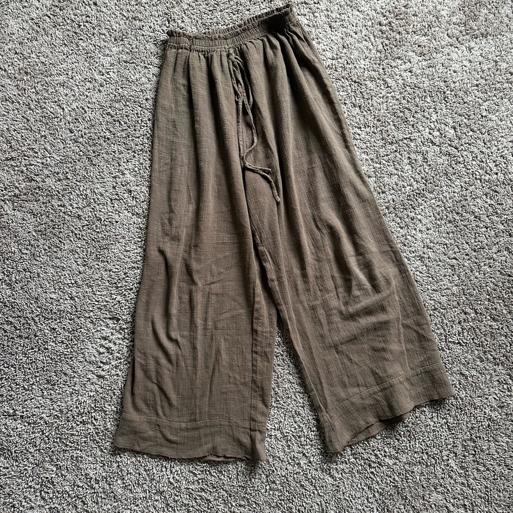 Women's Brown Beachy pant